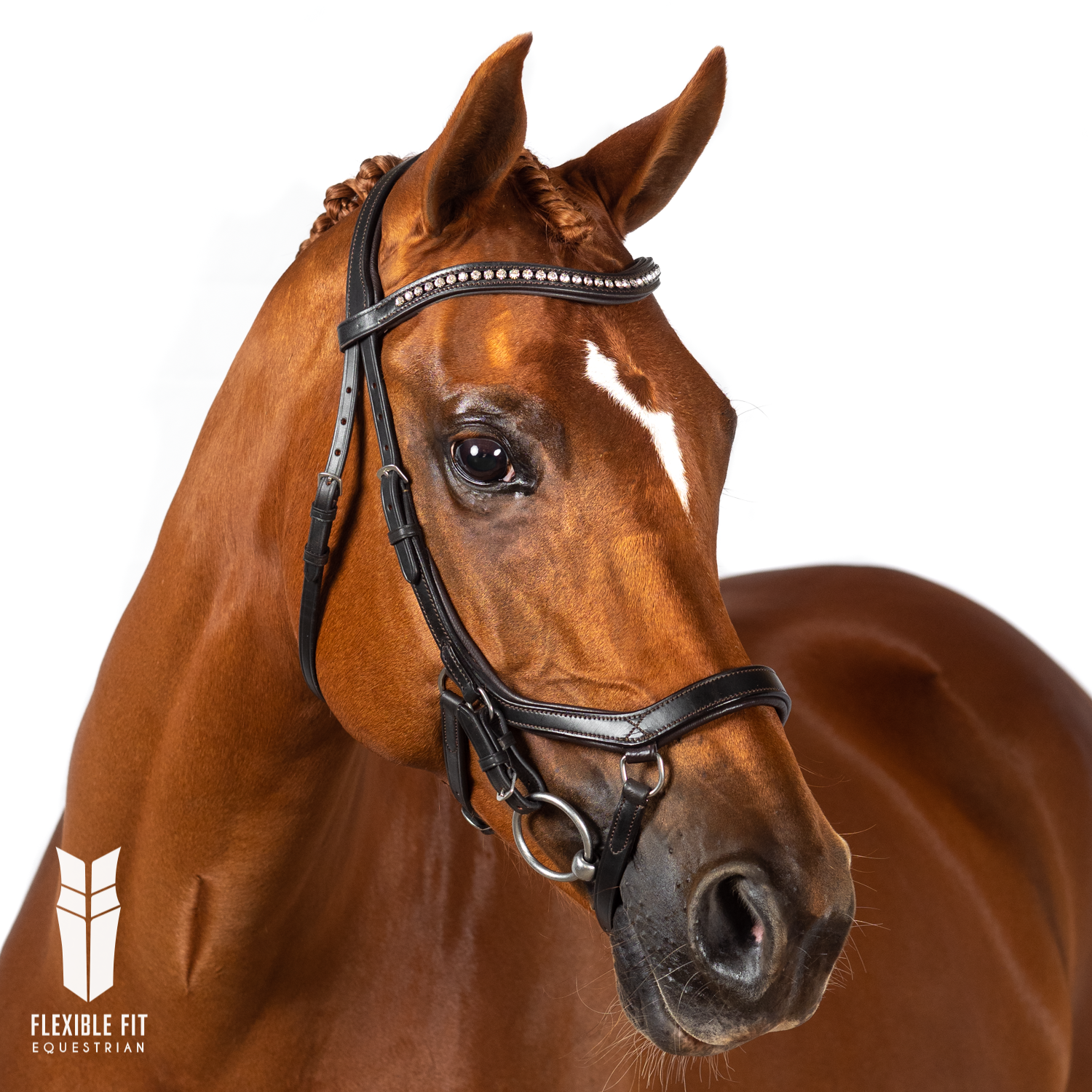 Premium Havana Comfort Bridle ‘Allura’