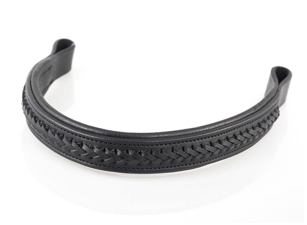 Premium Black Show Snaffle Bridle ‘Taras’