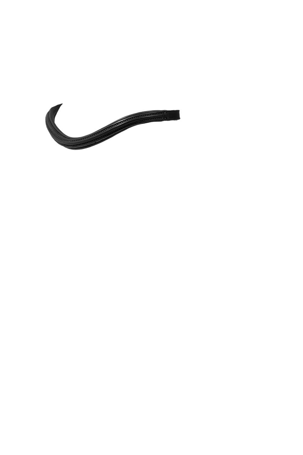 THIN RAISED WAVE – BLACK BROWBAND