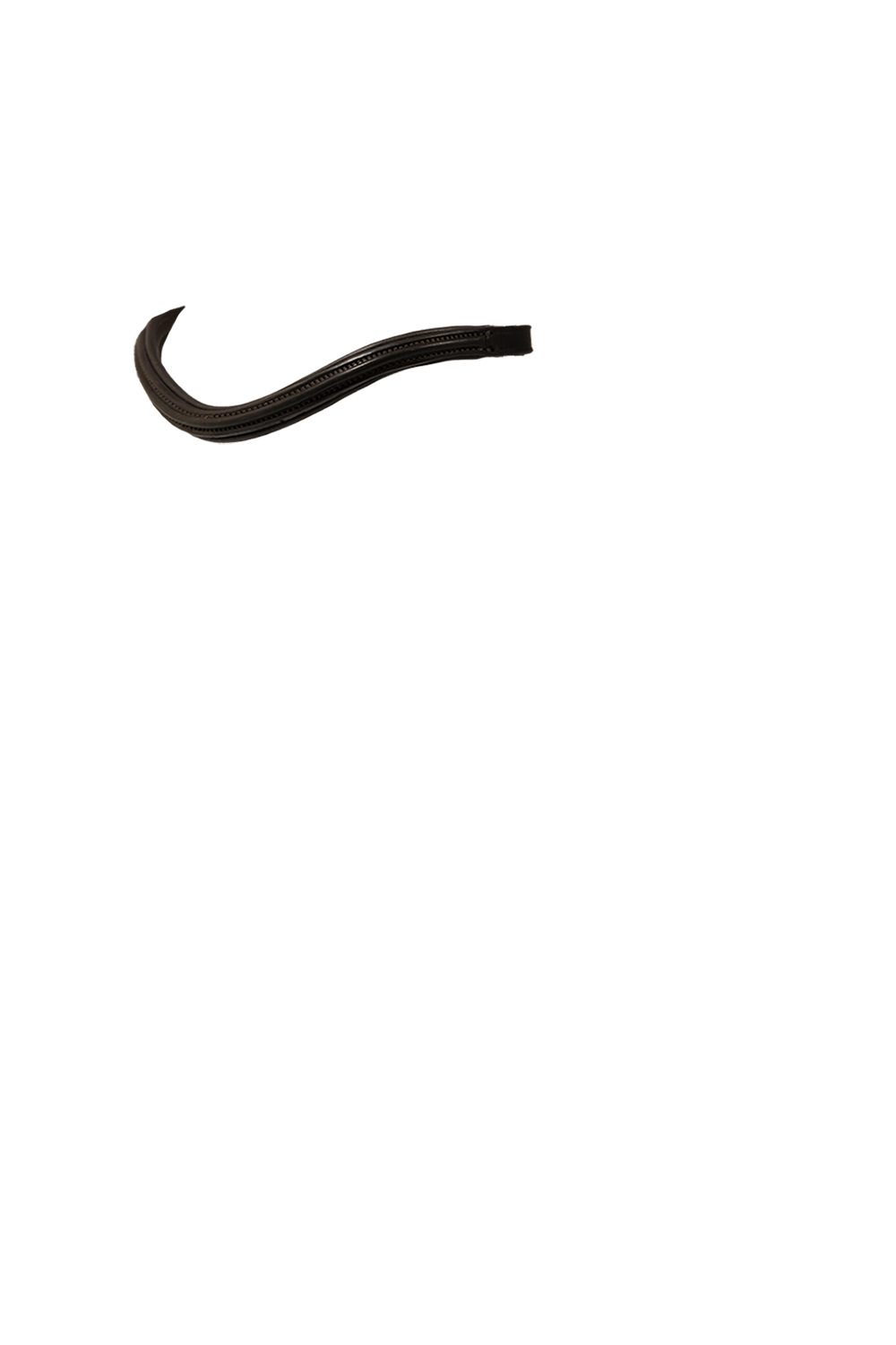 THIN RAISED WAVE – HAVANA BROWBAND