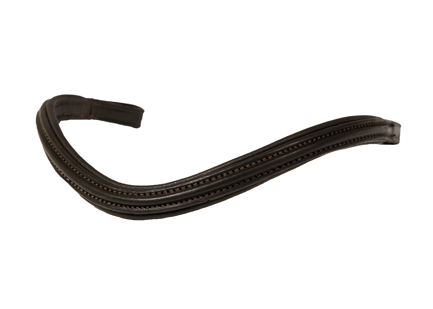 THIN RAISED WAVE – HAVANA BROWBAND