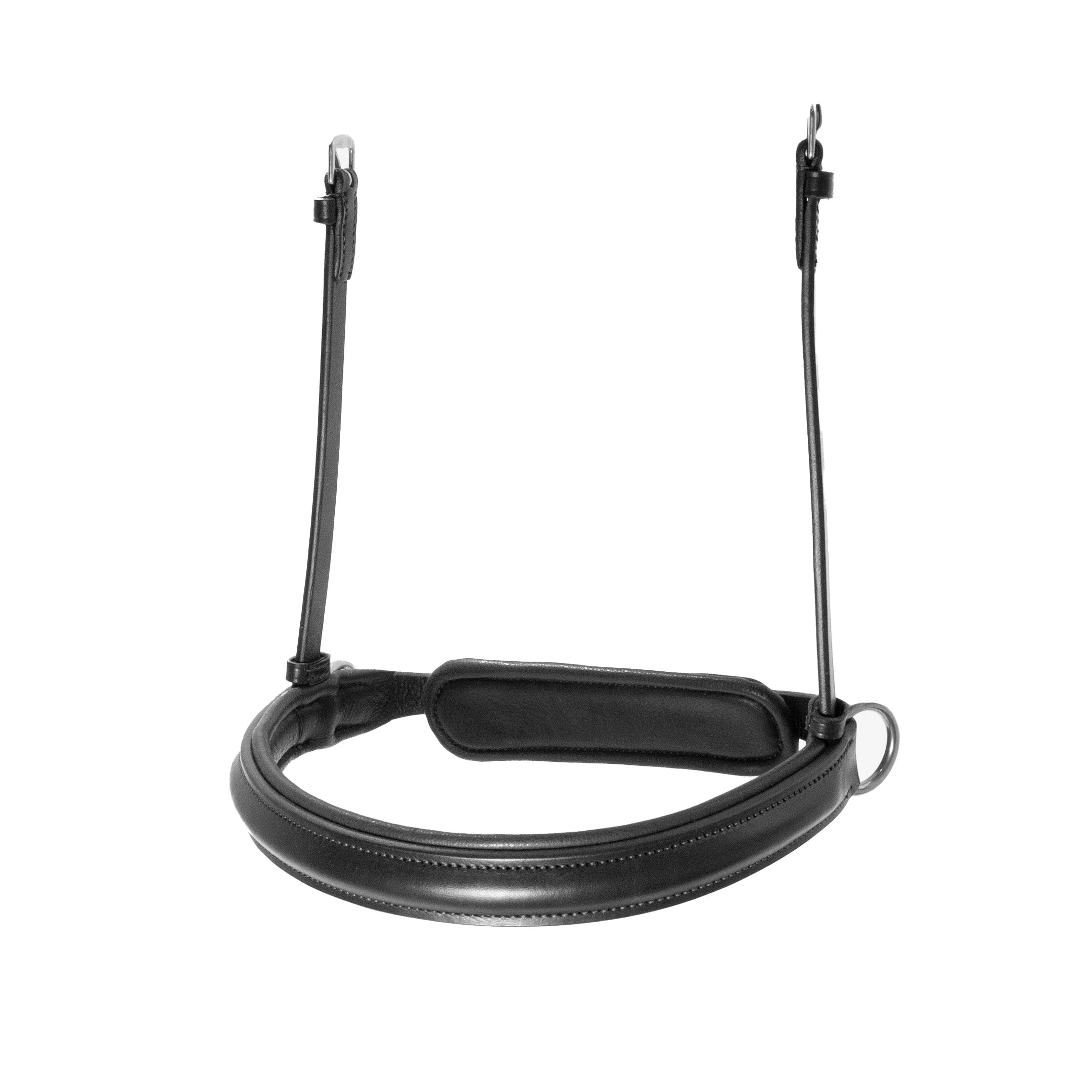 Premium Gel Padded Bitless Noseband – Black