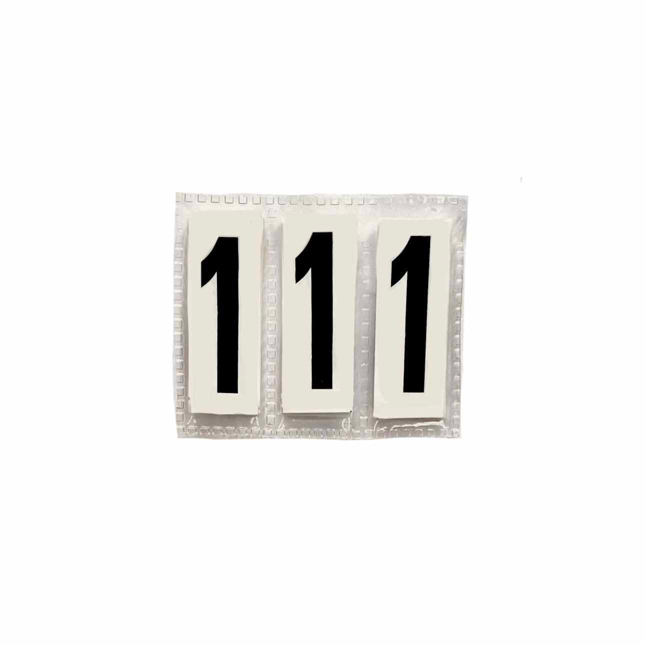 Number Insert for Leather Number Holder