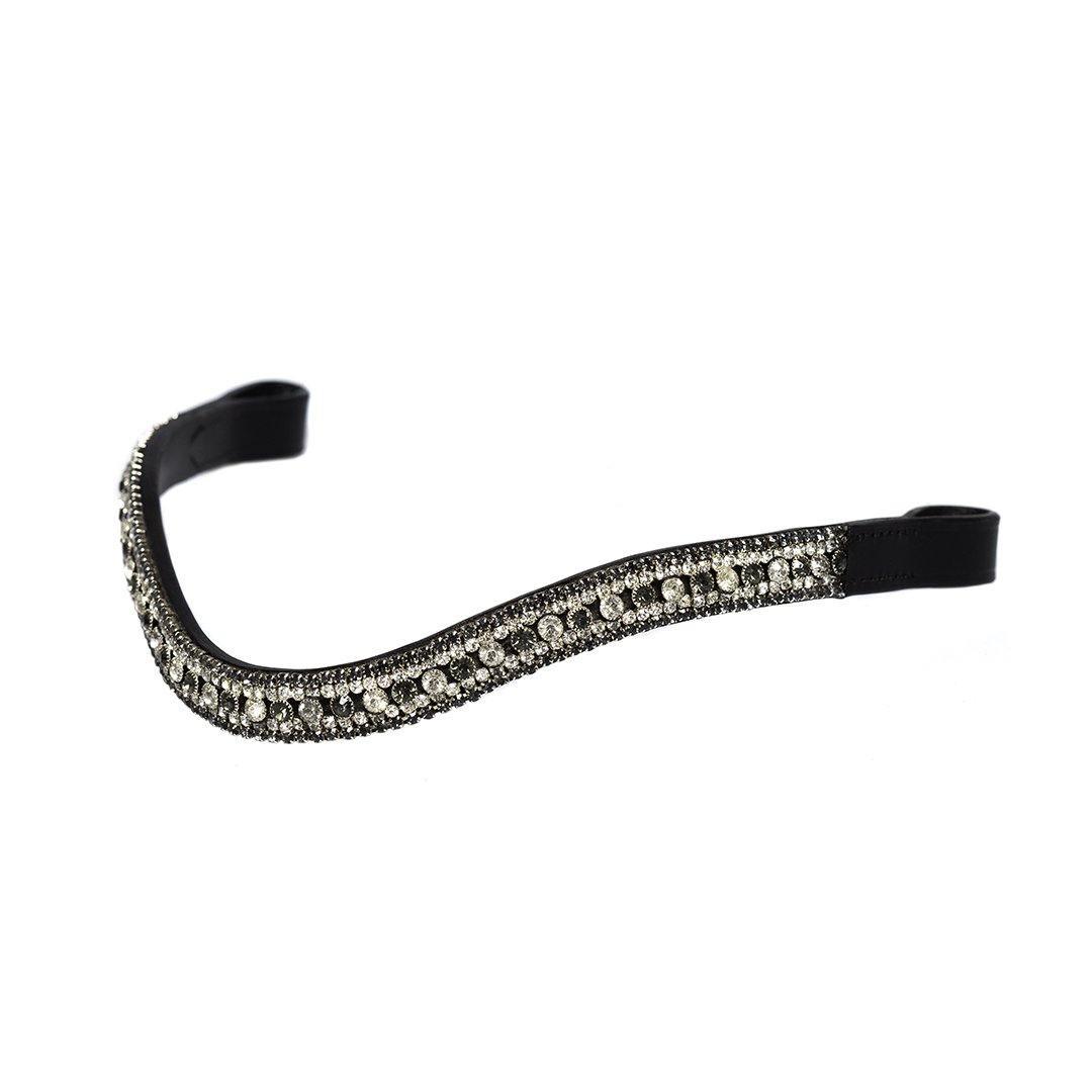 Premium Black Snaffle Bridle ‘Oasis’