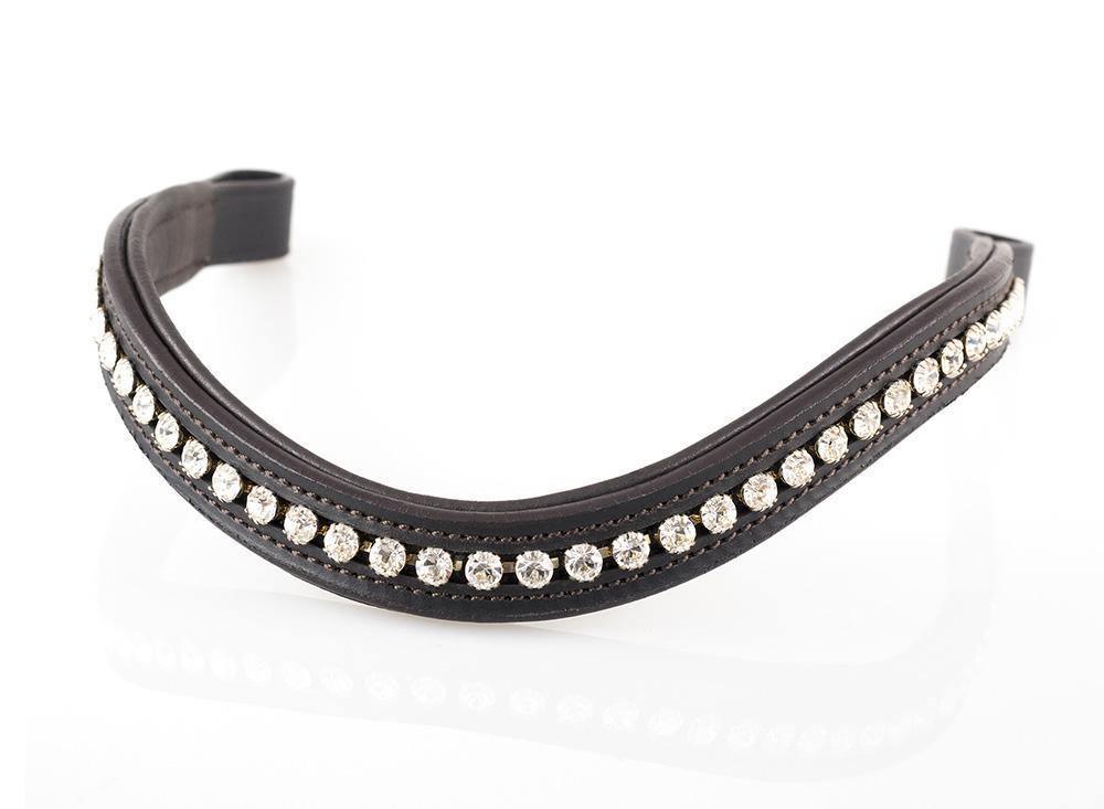 Premium Havana Snaffle Bridle ‘Arcadia’