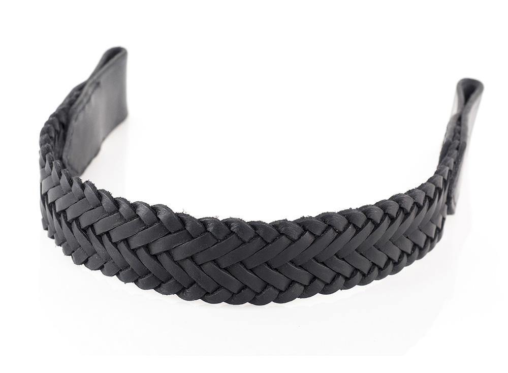 Weave Overlay – Black Browband